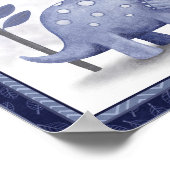 Little Roar Dinosaur - Triceratops ポスター (角)