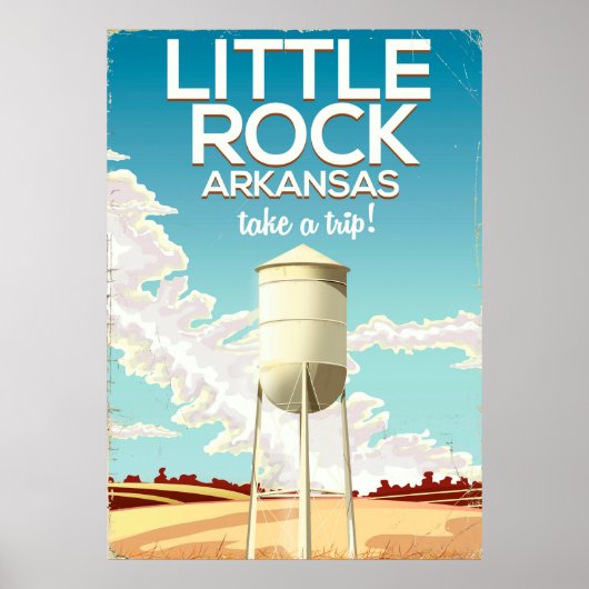 Little Rock Arkansas旅行ポスター ポスター (正面)
