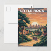 Little Rock Arkansas ポストカード (正面/裏面)