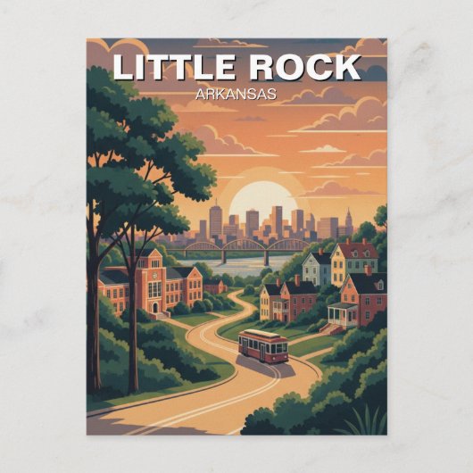 Little Rock Arkansas ポストカード (正面)