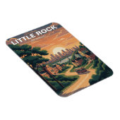Little Rock Arkansas マグネット (右側)