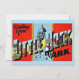 Little Rock, Arkansas  Moving Announcement シーズンカード