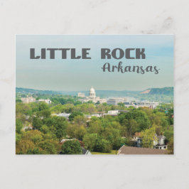 Little Rock, Arkansas View with Capitolポストカード ポストカード