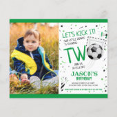 Little Rokieサッカー予算の写真第2誕生日 (正面)