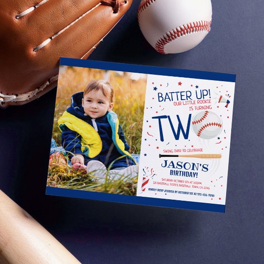 Little Rokie Baseball Budget写真第2誕生日