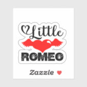 Little Romeo Cute Valentine Love Character Design シール (シート)