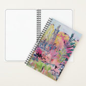 Little Roundtop Gettysburg Pennsylvania Redbuds ノートブック (内側)