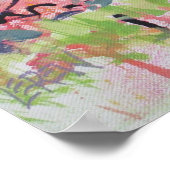 Little Roundtop Gettysburg Pennsylvania Redbuds ポスター (角)