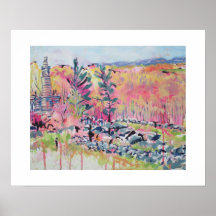 Little Roundtop Gettysburg Pennsylvania Redbuds