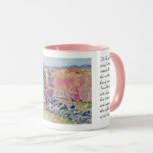 Little Roundtop Gettysburg Redbuds / Larry Lerew マグカップ (正面右)