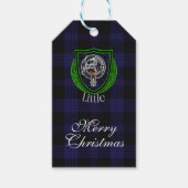 Little Scottish Clan Tartan & Crest ギフトタグ (正面)