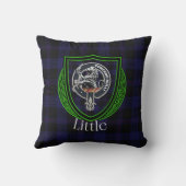 Little Scottish Clan Tartan & Crest クッション (裏面)