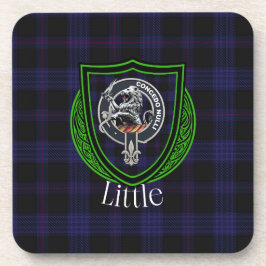 Little Scottish Clan Tartan & Crest コースター