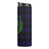 Little Scottish Clan Tartan & Crest タンブラー (回転右)