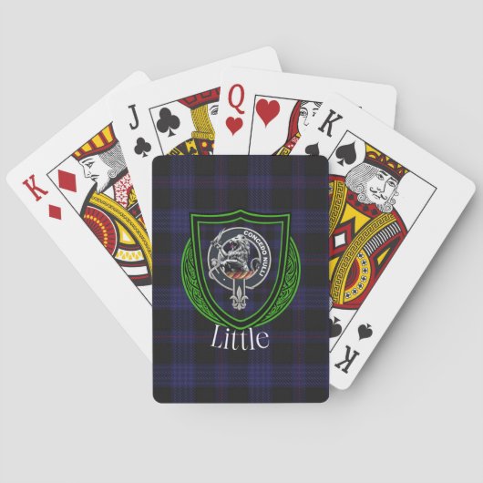 Little Scottish Clan Tartan & Crest トランプ (裏面)