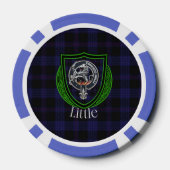 Little Scottish Clan Tartan & Crest ポーカーチップ (裏面)