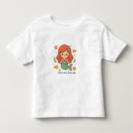Little Sea Dreamer Mermaid – Cute Toddler Girl T-S トドラーTシャツ