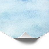 Little Seahorse Watercolor ポスター (コーナー)