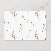 Little Silly Goose Baby Shower Advice for Mom  エンクロージャーカード (裏面)