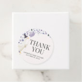 Little Silly Goose Baby Shower Round フェイバータグ (インサイチュ)