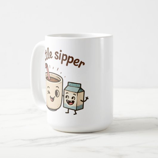 Little Sipper コーヒーマグカップ (正面左)