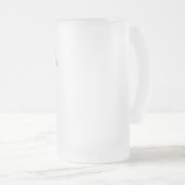 little sister フロストグラスビールジョッキ (正面右)