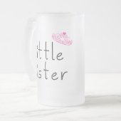 little sister フロストグラスビールジョッキ (正面左)