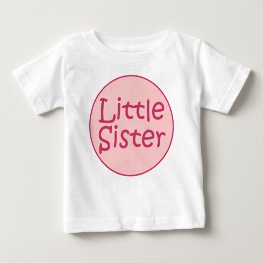 Little Sister Long Sleeve ベビーTシャツ (正面)