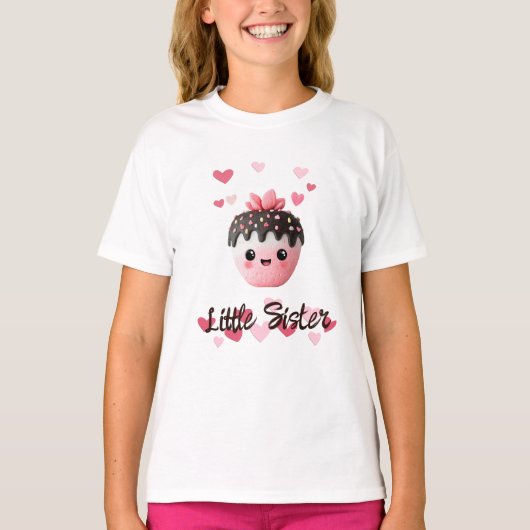 Little Sister Valene Kawaii Berry Tシャツ (正面)