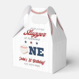 Little Slugger Baseball 1st Birthday フェイバーボックス