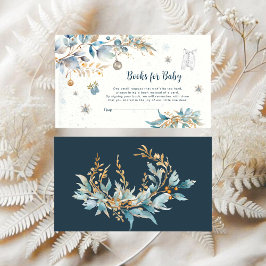 Little Snowflake Clothesline Books for Baby Insert エンクロージャーカード