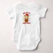 Little Sparkle Collection ベビーボディスーツ (裏面)