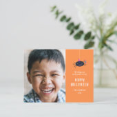 Little Spiderハッピーハローウィンフォトカード シーズンポストカード (スタンド正面)