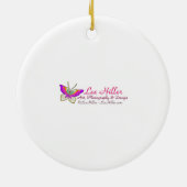 Little Spooky Black Cat セラミックオーナメント (裏面)