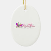 Little Spooky Black Cat セラミックオーナメント (裏面)