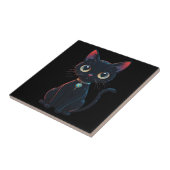 Little Spooky Black Cat タイル (側面)