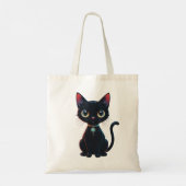 Little Spooky Black Cat トートバッグ (裏面)