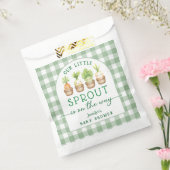 Little Sprout Baby Shower フェイバーバッグ (封をした状態)