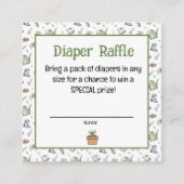 Little Sprout Books for Baby Diaper Raffle エンクロージャーカード (正面)