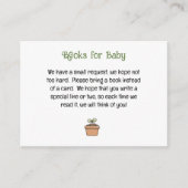 Little Sprout Books for Baby Horizontal Card エンクロージャーカード (正面)