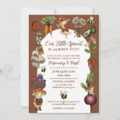 Little Sprout Farmer's Market Couples Baby Shower 招待状 (正面)