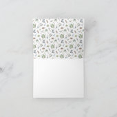 Little Sprout Folded Thank You Card サンキューカード (内部)