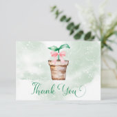 Little Sprout is on the Way Garden Thank You Card (スタンド正面)