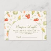 Little Sprout Whimsical Garden Diapper Raffle エンクロージャーカード (正面)