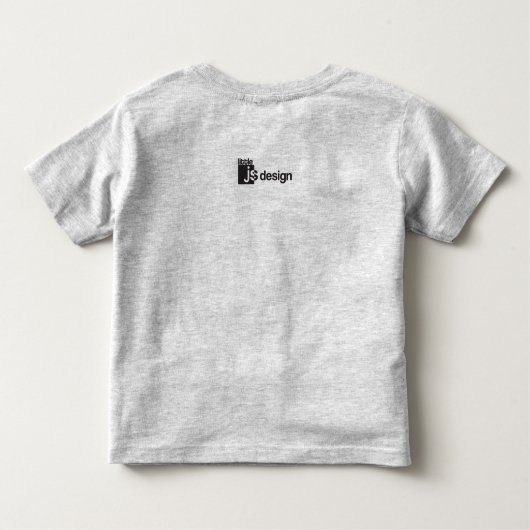 little Squirrel トドラーTシャツ (裏面)