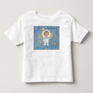 Little Star Astronaut Birthday T-Shirt トドラーTシャツ