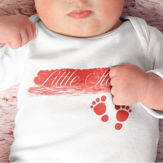 Little Star-baby feet Baby Bodysuit  ベビーボディスーツ