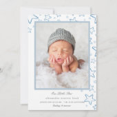 Little Star Birthの発表 案内状 (正面)