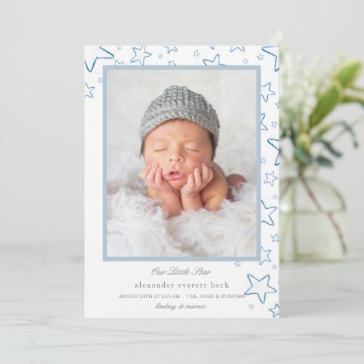 Little Star Birthの発表 案内状 (スタンド正面)