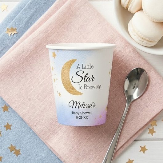 Little Star Brewing ベビーシャワー 紙コップ